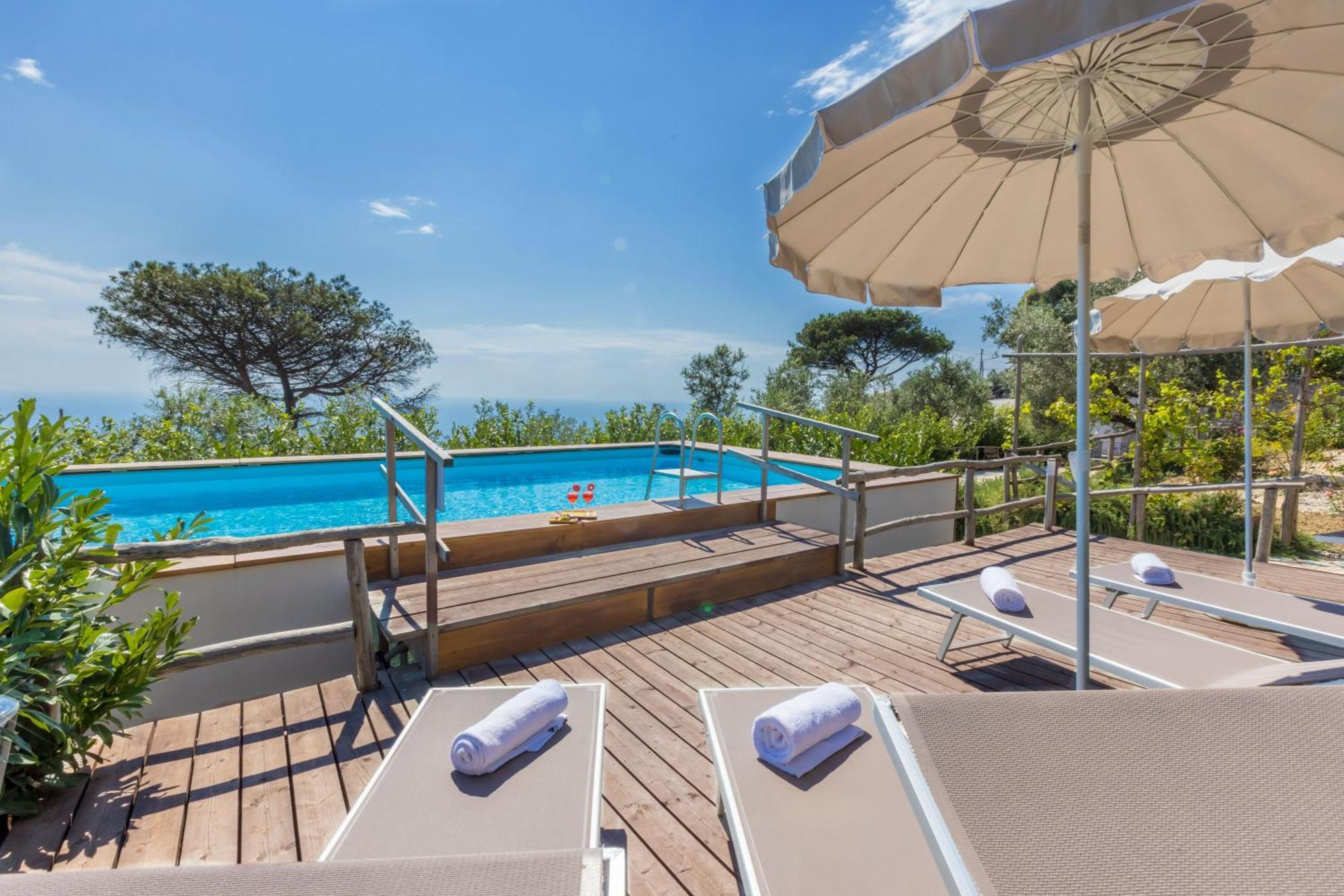 Villa Fedora Sea&Stars Massa Lubrense Exterior photo